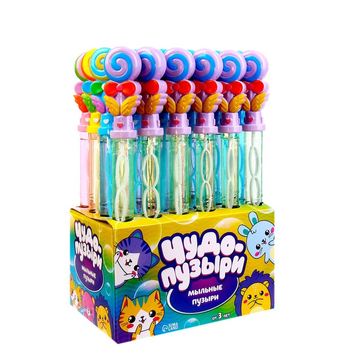 

Мыльные пузыри Funny Toys Леденец 37 × 3 × 3 см