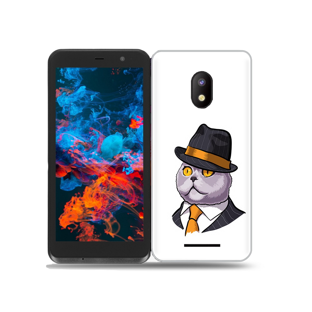 

Чехол MyPads Tocco для BQ 5045L Wallet британец, Прозрачный, Tocco
