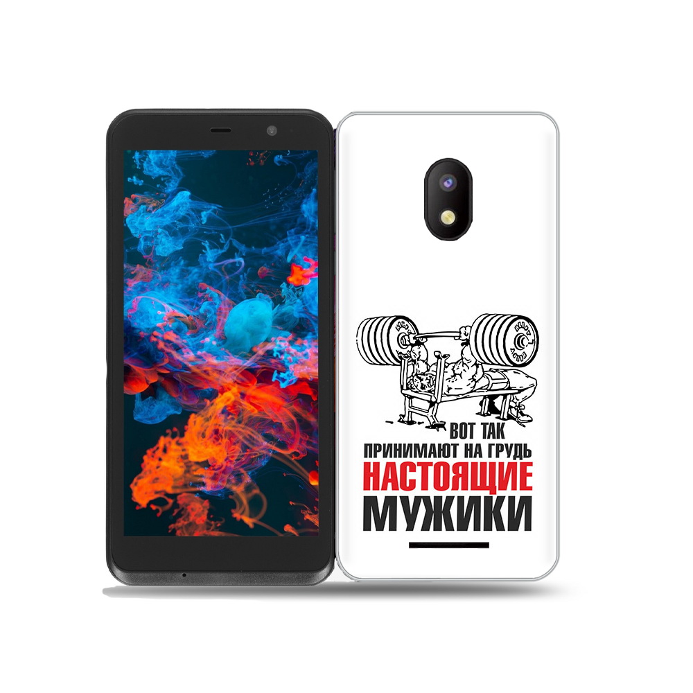 

Чехол MyPads Tocco для BQ 5045L Wallet бодибилдинг для мужиков, Прозрачный, Tocco