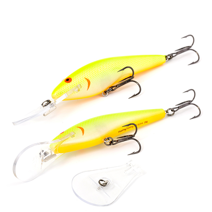 

AKARA Воблeр AKARA TOP SHAD (Длина (мм) 105; Вес (гр.) 18 / A127), Желтый