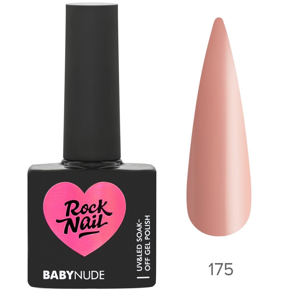 фото Гель-лак rocknail babynude №175 nude, 10 мл