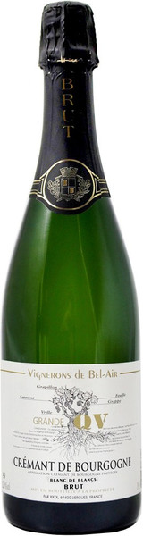 

Vignerons del Bel Air, Cremant de Bourgogne AOP Blanc de Blancs Brut