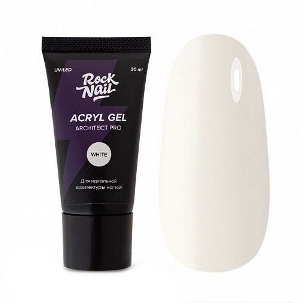 

Акригель RockNail Architect Pro White, 30 мл