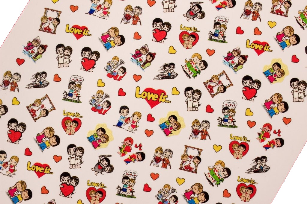 

Набор слайдеров RockNail Nail Tattoo Love Is