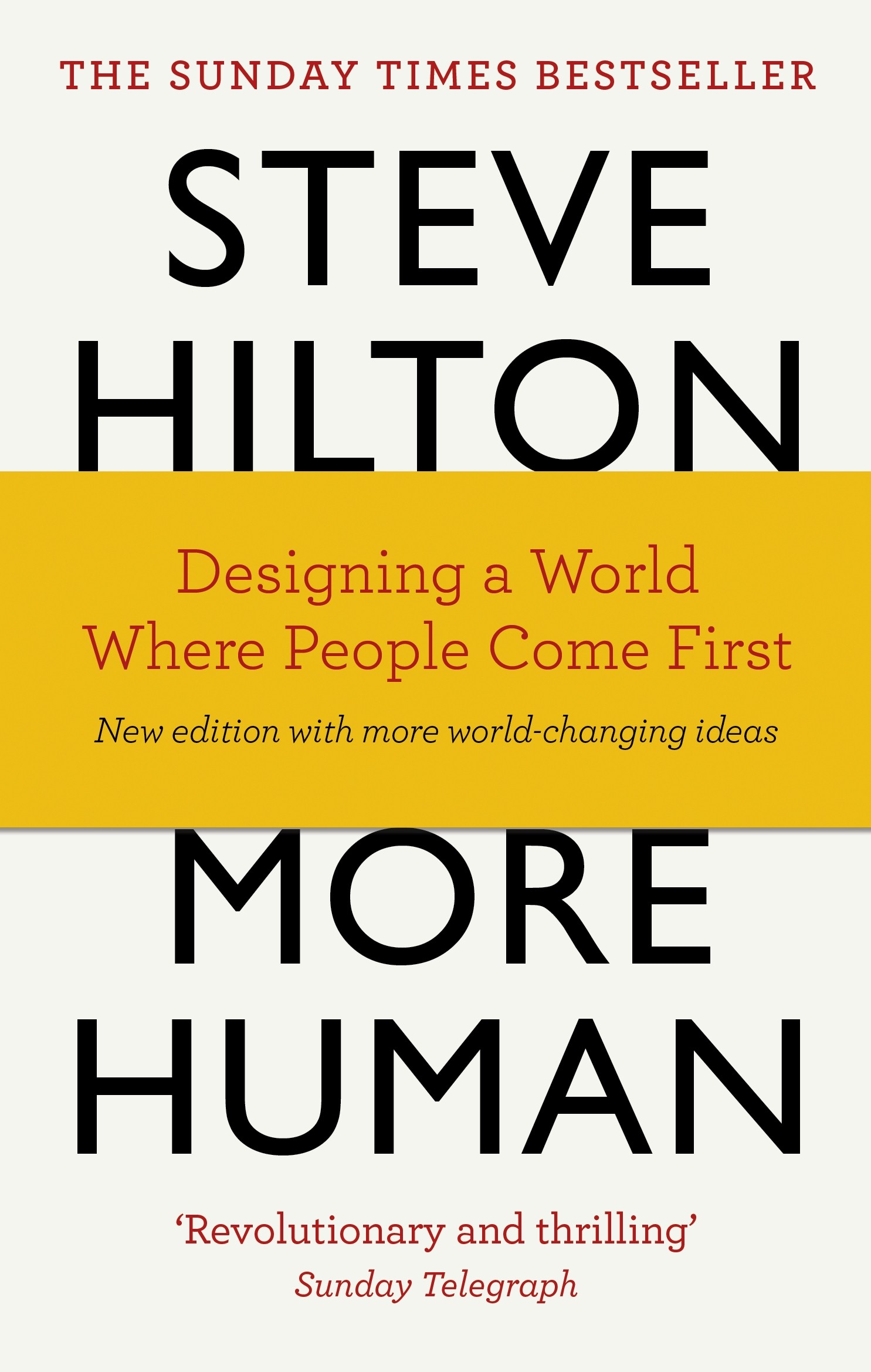 

More Human Designing a World Where People Come First