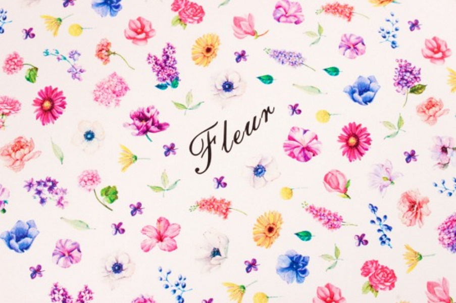 

Набор слайдеров RockNail Nail Tattoo Fleur, Разноцветный