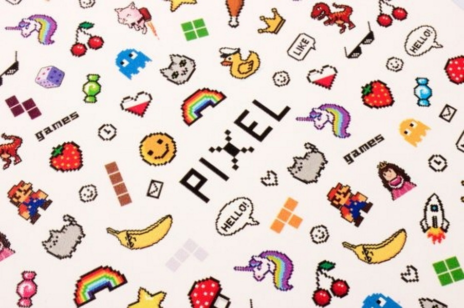 

Набор слайдеров RockNail Nail Tattoo Pixel, Разноцветный