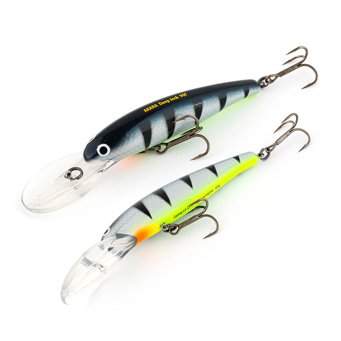 

AKARA Воблeр AKARA DEEP JECK (Длина (мм) 90; Вес (гр.) 12 / A26), Серебристый;черный;желтый