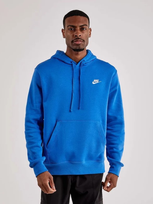 

Худи мужское Nike Sportswear Club Fleece BV2654 синее S, Синий, Sportswear Club Fleece