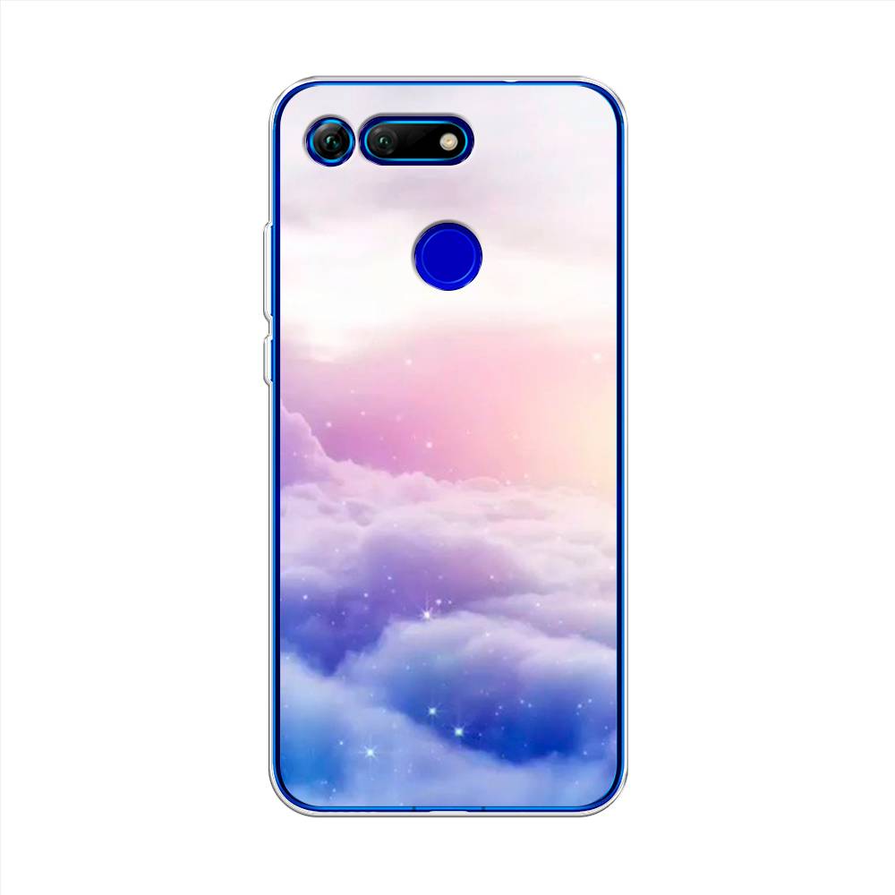 

Чехол на Honor V20 "Небеса", Голубой;белый;розовый, 67350-2