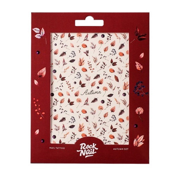 

Набор слайдеров RockNail Nail Tattoo Autumn, Разноцветный
