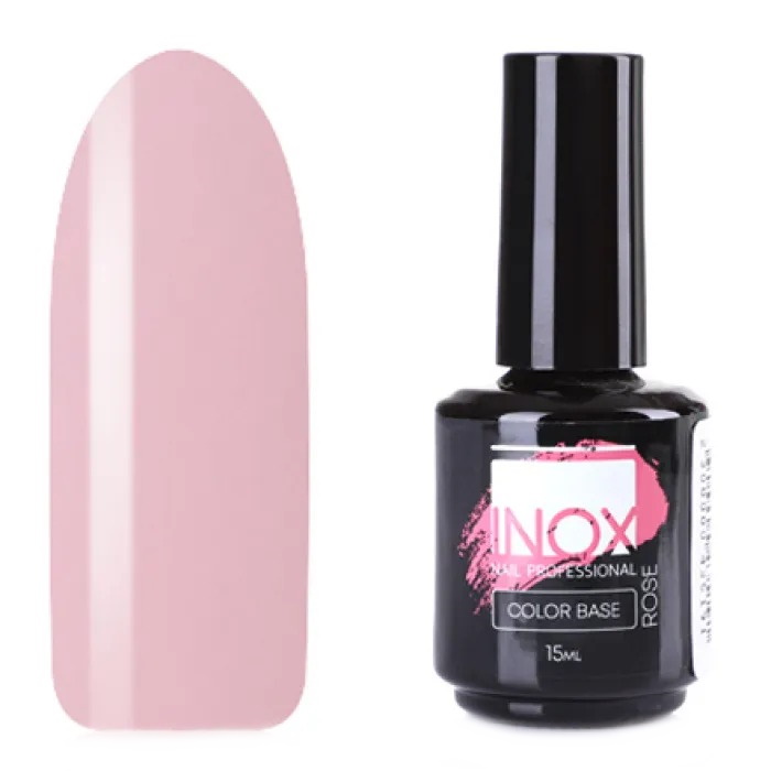 

База INOX nail professional B-03 Розовая, 15 мл