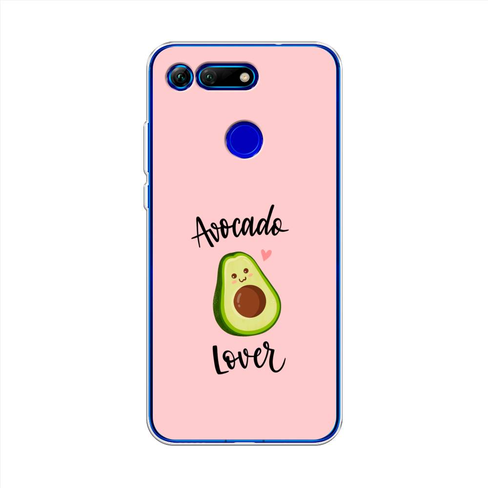 

Чехол на Honor V20 "Avocado lover", Розовый;зеленый, 67350-6