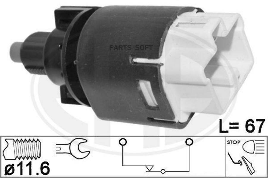 

ERA 331009 Датчик включения стоп-сигнала
