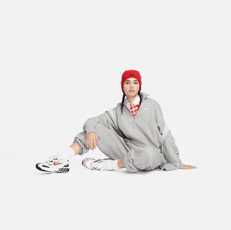 

Свитшот женский Nike Sportswear Phoenix Fleece DQ5767 серый L-T, Sportswear Phoenix Fleece