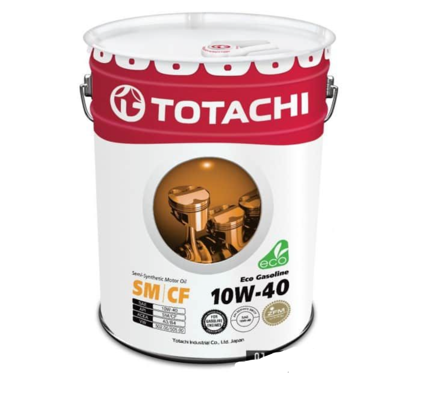 

Моторное масло TOTACHI полусинтетическое 10w40 Eco Gasoline Sn/Cf 20л