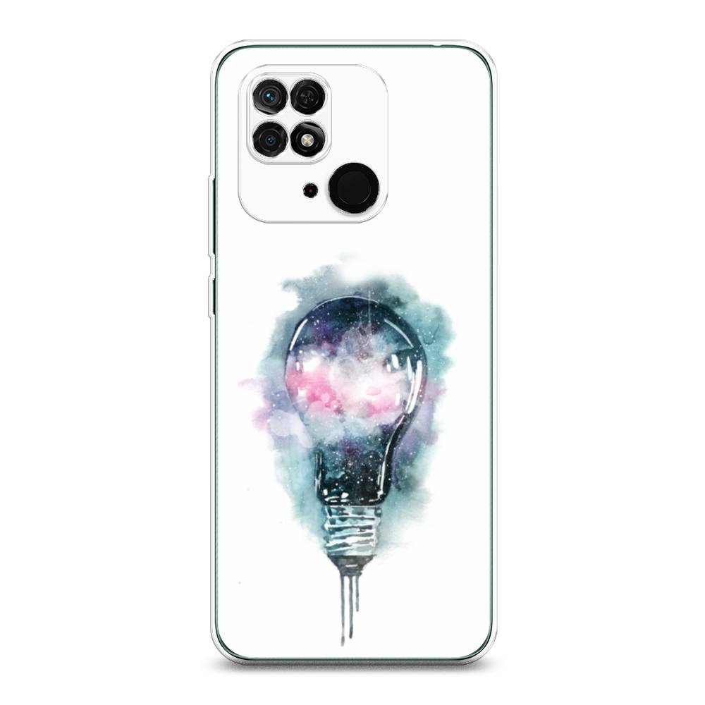 

Чехол для Xiaomi Redmi 10C "Волшебная лампа", Белый;серый, 313450-4
