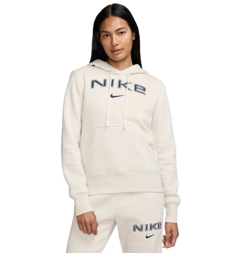 

Лонгслив женский Nike Sportswear Phoenix Fleece HM9751 бежевый XS, Sportswear Phoenix Fleece