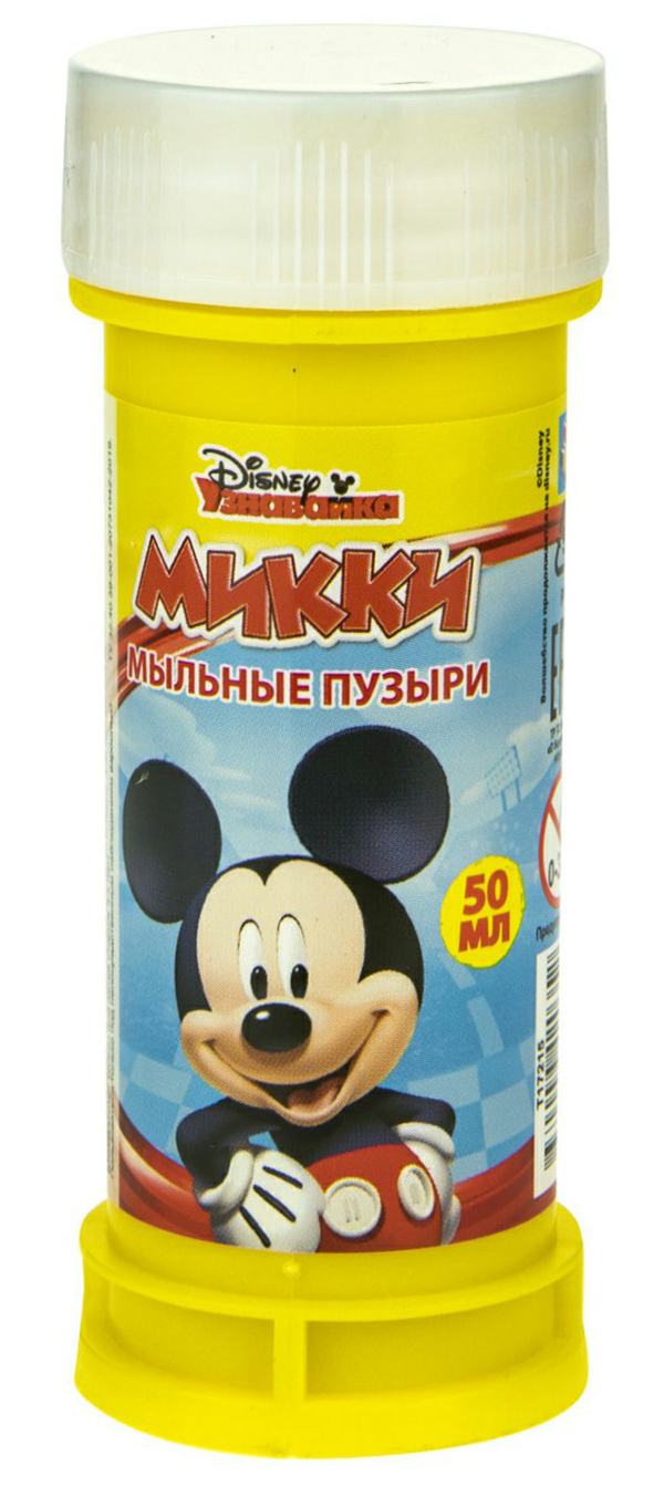 

Мыльные пузыри Микки Маус 1Toy 50 мл
