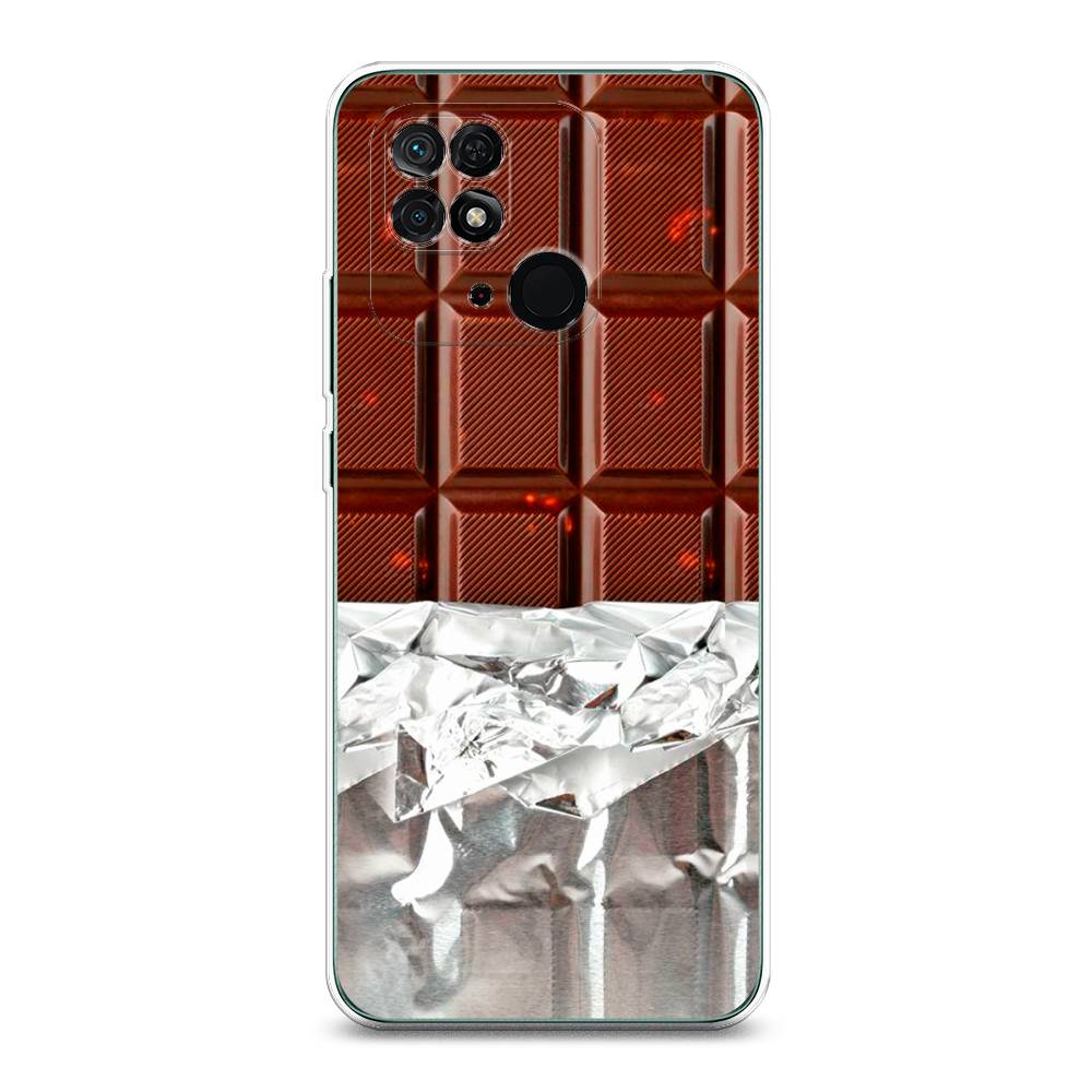 

Чехол на Xiaomi Redmi 10C "Шоколад в обертке", Коричневый, 313450-6