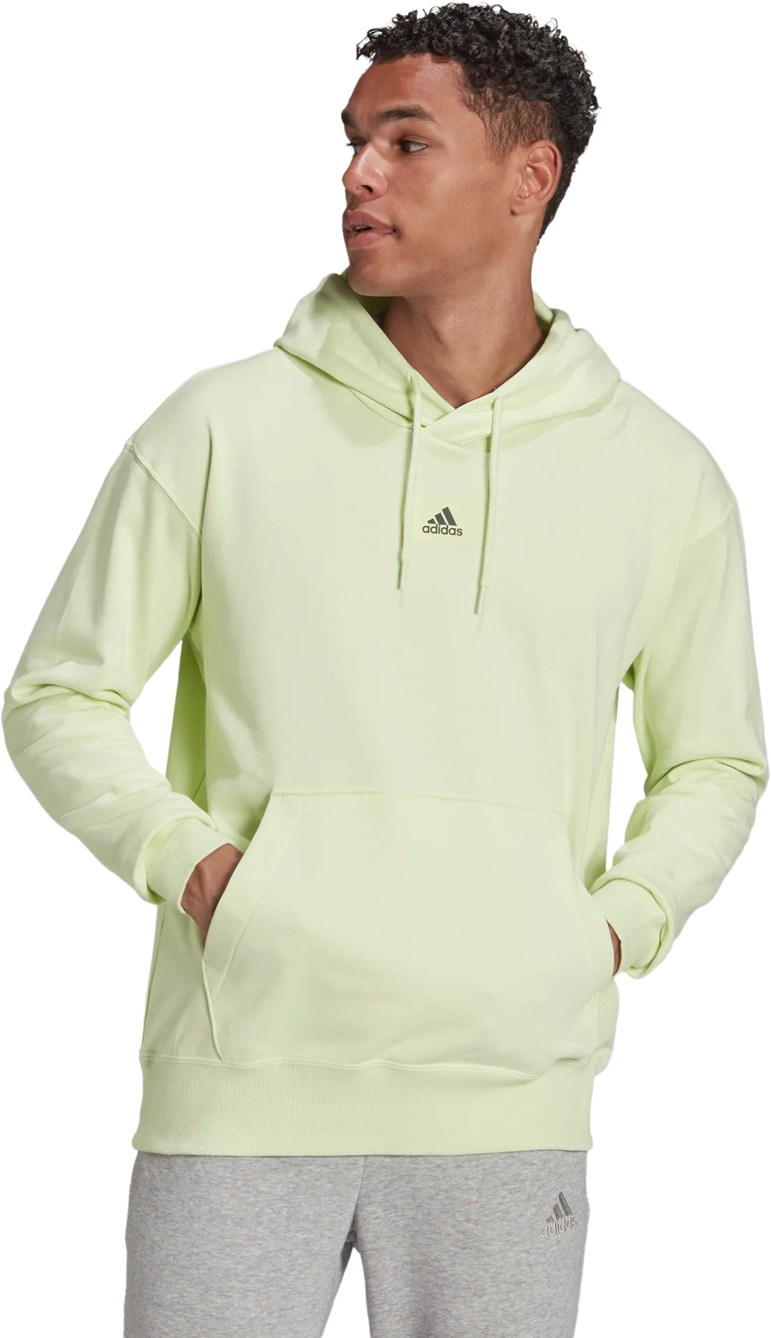 

Худи мужское Adidas HE4359 зеленое S, HE4359