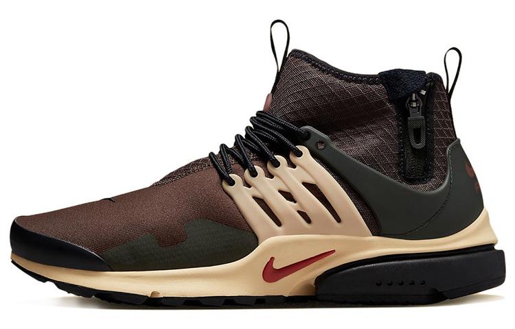 

Кроссовки унисекс Nike Air Presto Mid Utility коричневые 42.5 EU, Коричневый, Air Presto Mid Utility