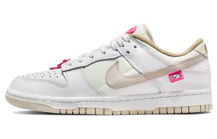 

Кеды унисекс Nike Dunk Low белые 38 EU, Белый, Dunk Low