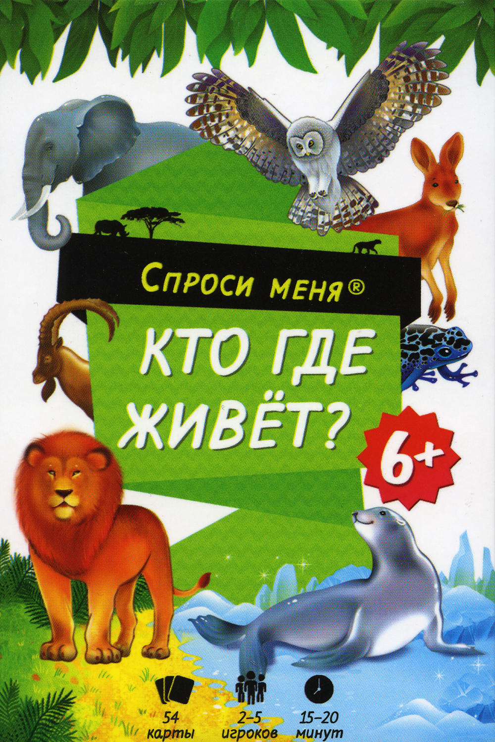 фото Обучающие игры геодом карточная игра спроси меня кто где живет?