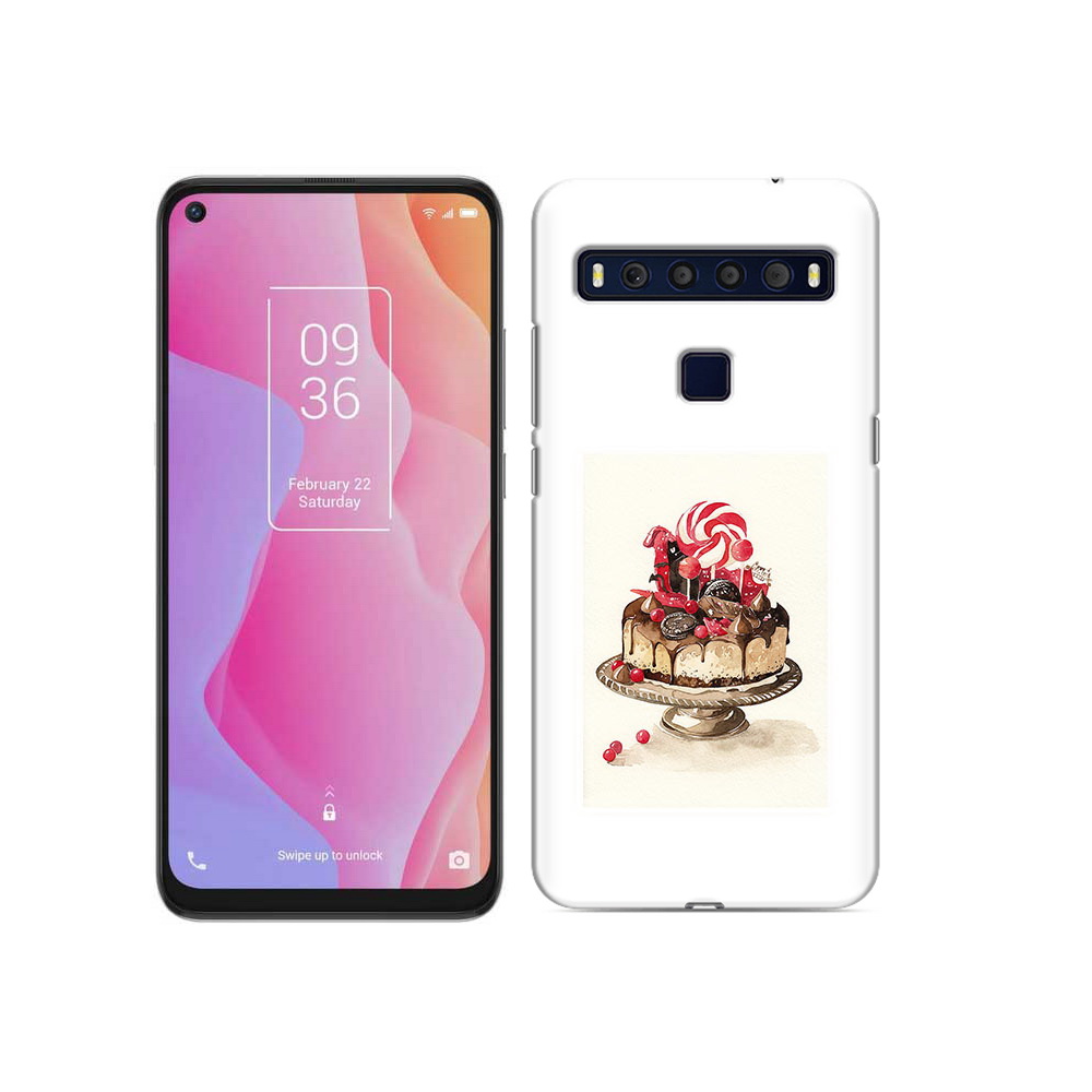 

Чехол MyPads Tocco для TCL 10L вкусный торт, Прозрачный, Tocco