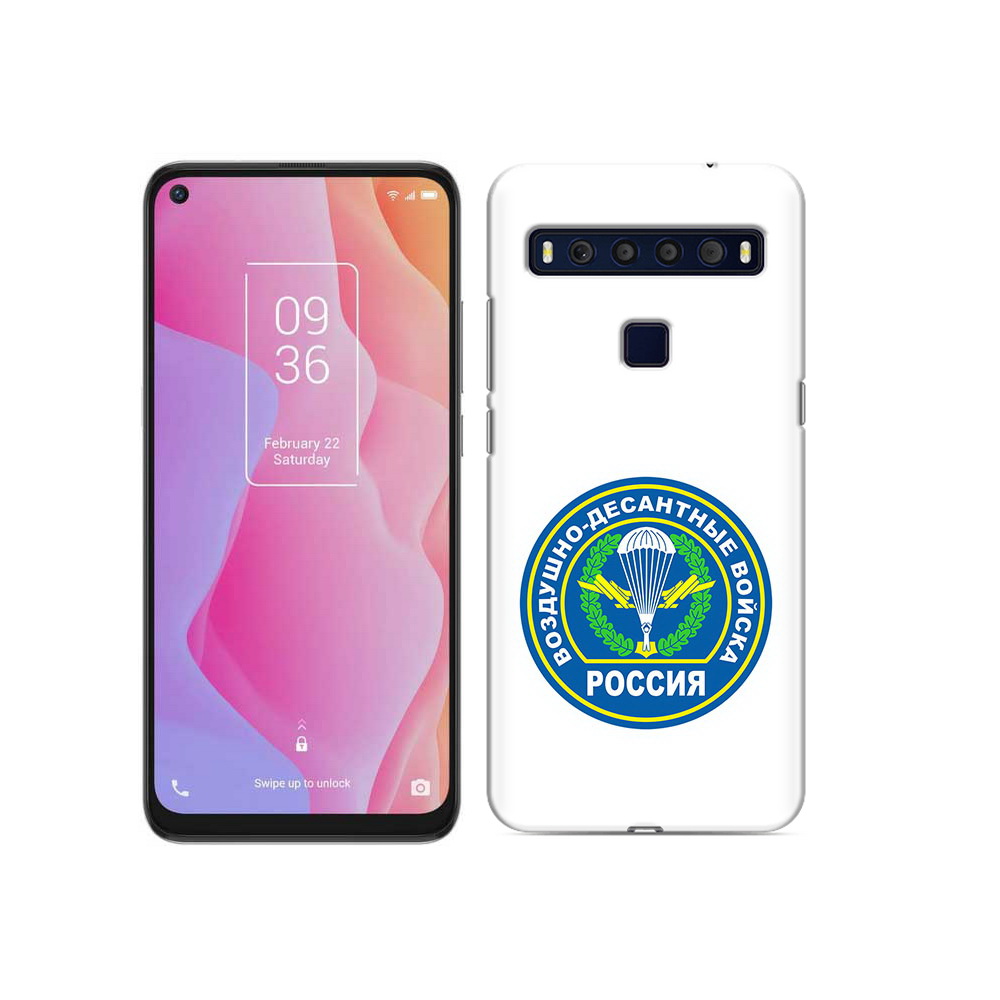 

Чехол MyPads Tocco для TCL 10L вдв, Прозрачный, Tocco