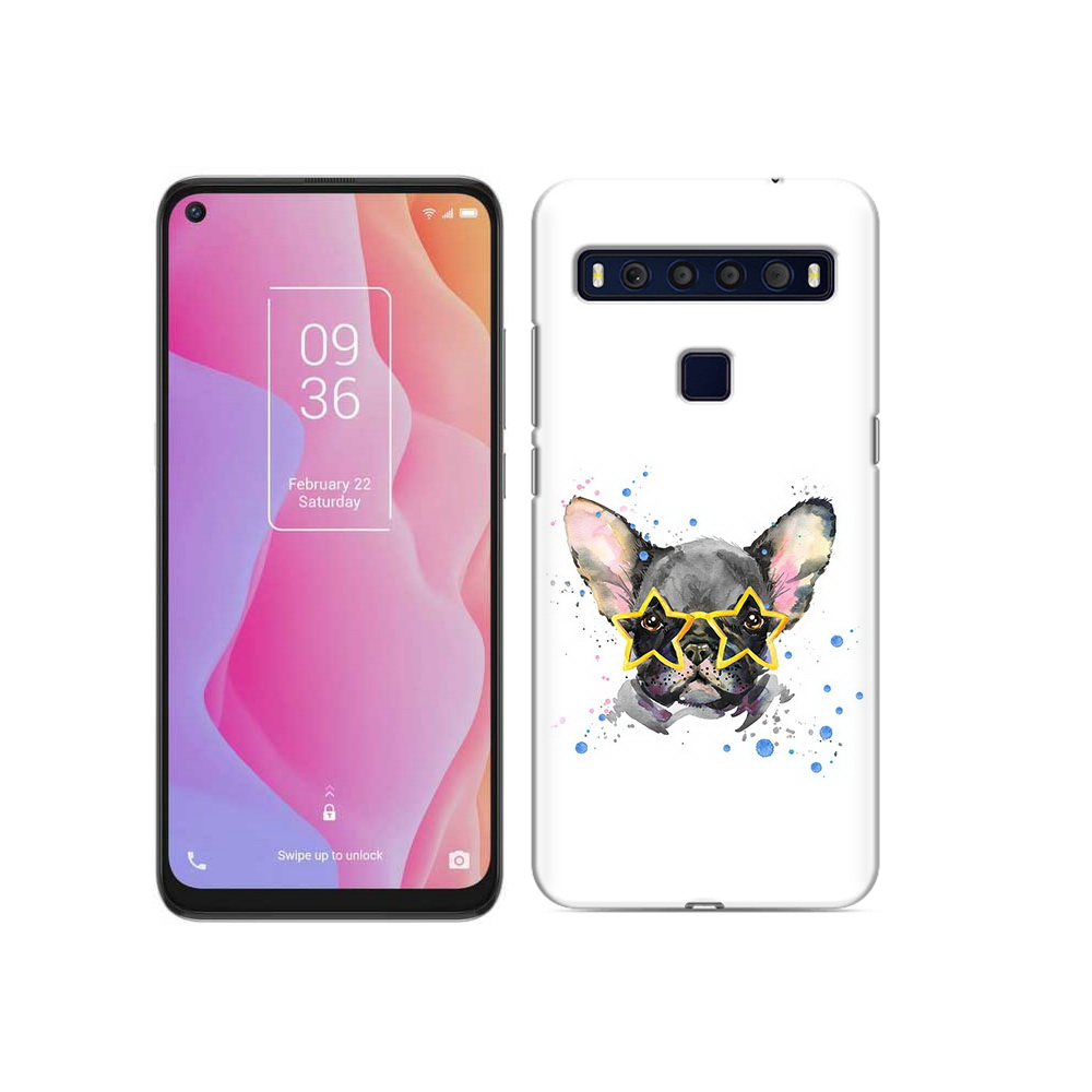 

Чехол MyPads Tocco для TCL 10L буля в очках, Прозрачный, Tocco