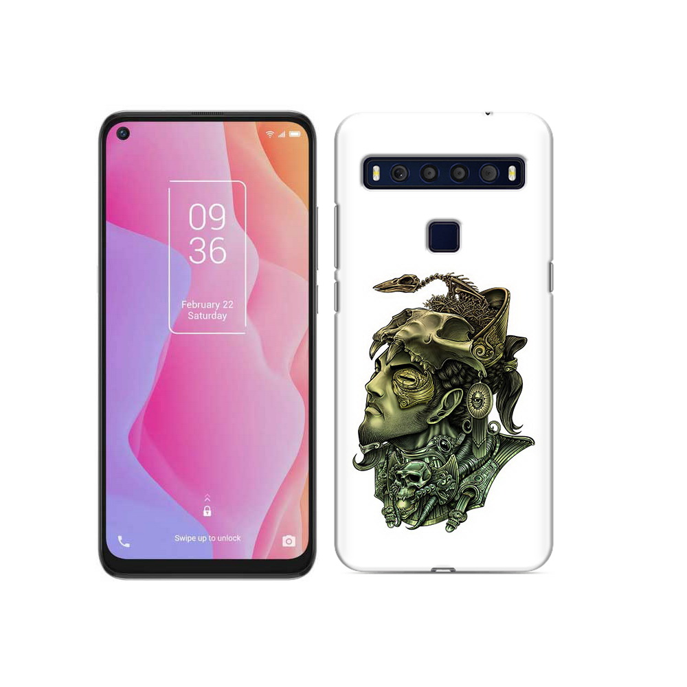 

Чехол MyPads Tocco для TCL 10L бронзовый воин, Прозрачный, Tocco