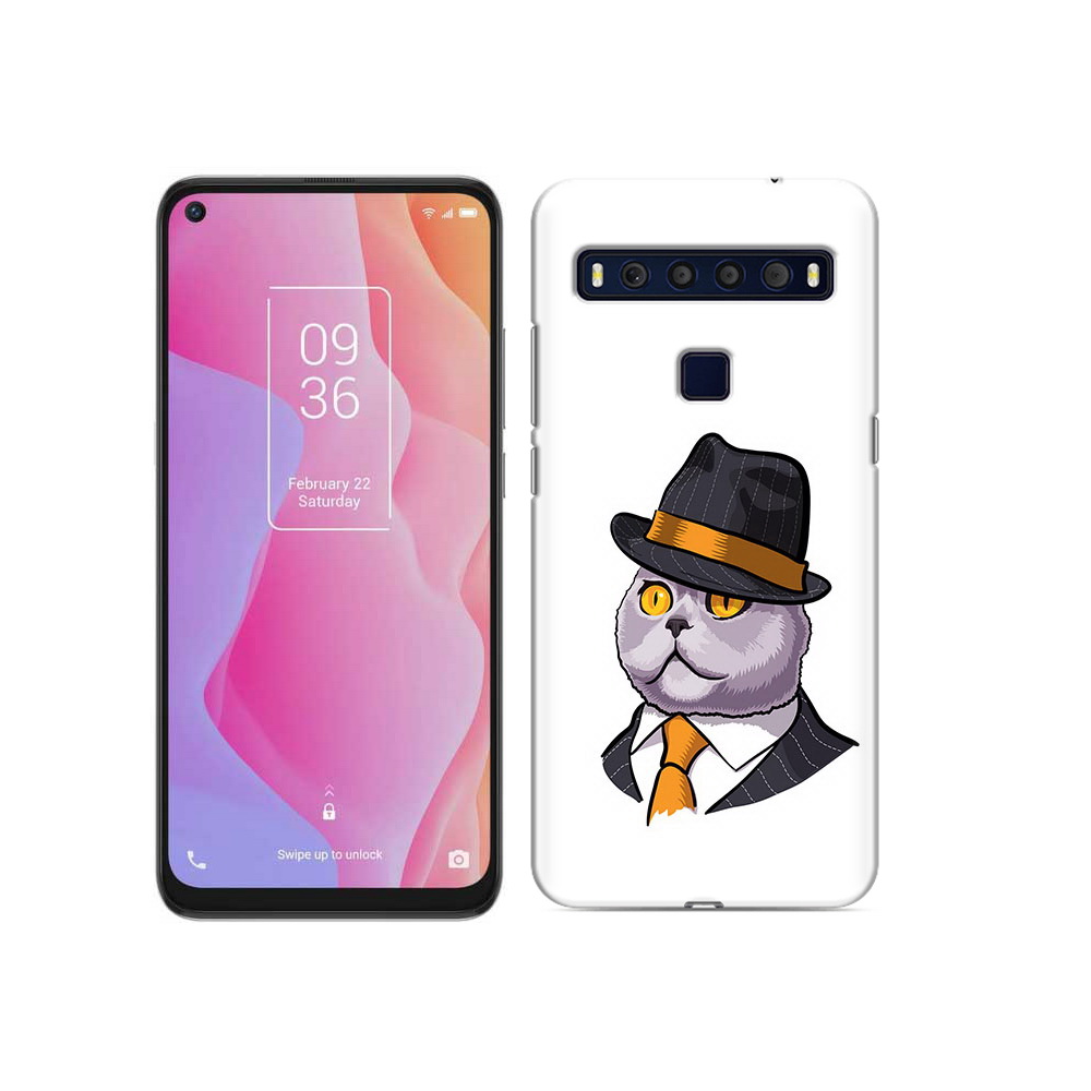 

Чехол MyPads Tocco для TCL 10L британец, Прозрачный, Tocco
