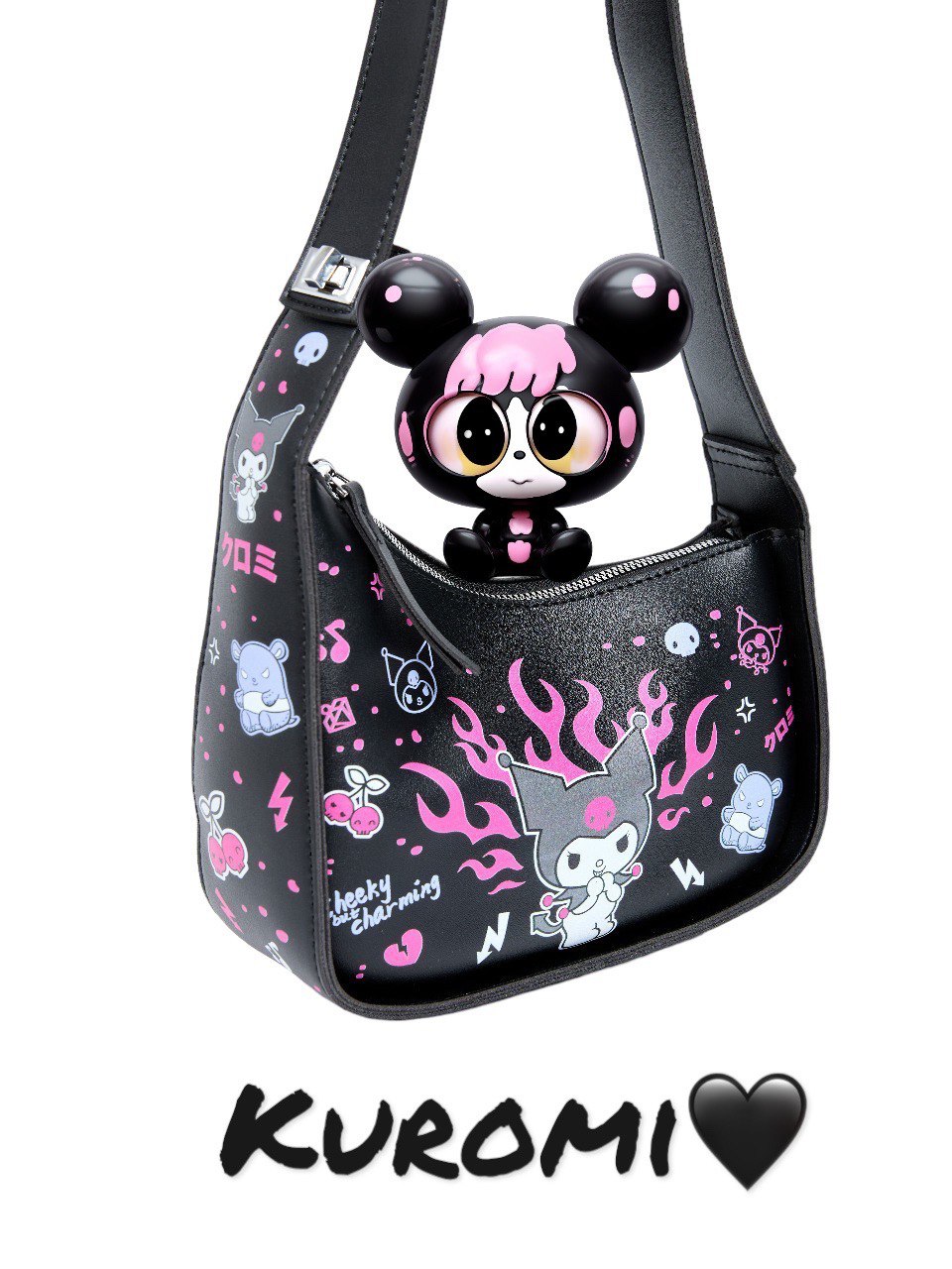 Сумка кросс-боди Mishka S с принтом куроми