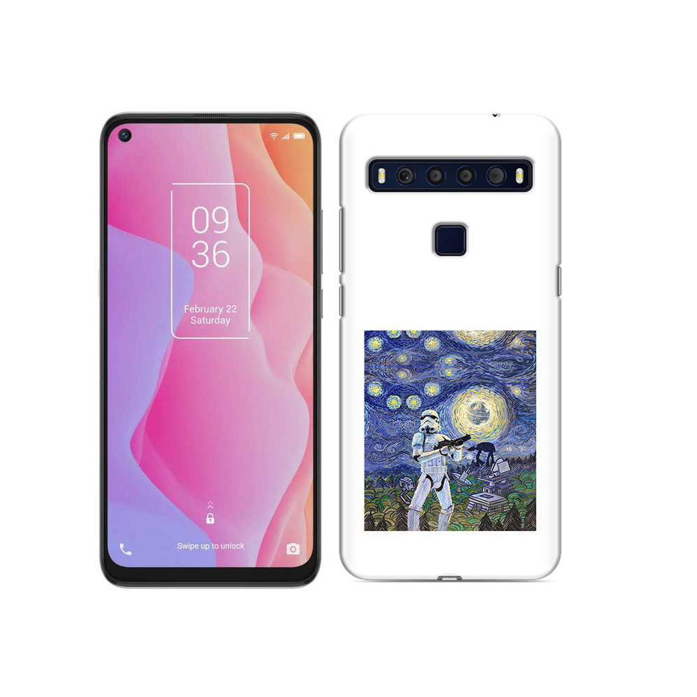 

Чехол MyPads Tocco для TCL 10L star wars звездная ночь, Прозрачный, Tocco