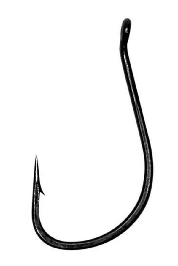 Одинарные крючки Ryobi Chod Hook классические №8 BN, с колечком, прямое острие, с бородкой