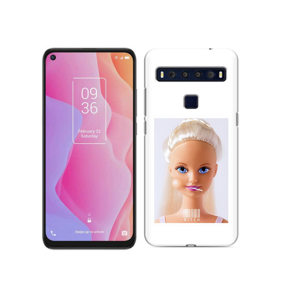 

Чехол MyPads Tocco для TCL 10L барби, Прозрачный, Tocco
