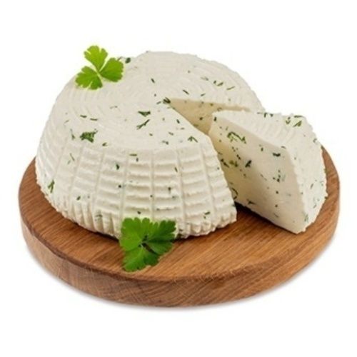 Сыр Творожный Наша Ферма Комкинский с зеленью 34% от Татьяны Челышевой БЗМЖ 250 г