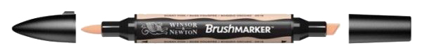 

Маркер спиртовой Winsor&Newton Brushmarker O518 розовый темный