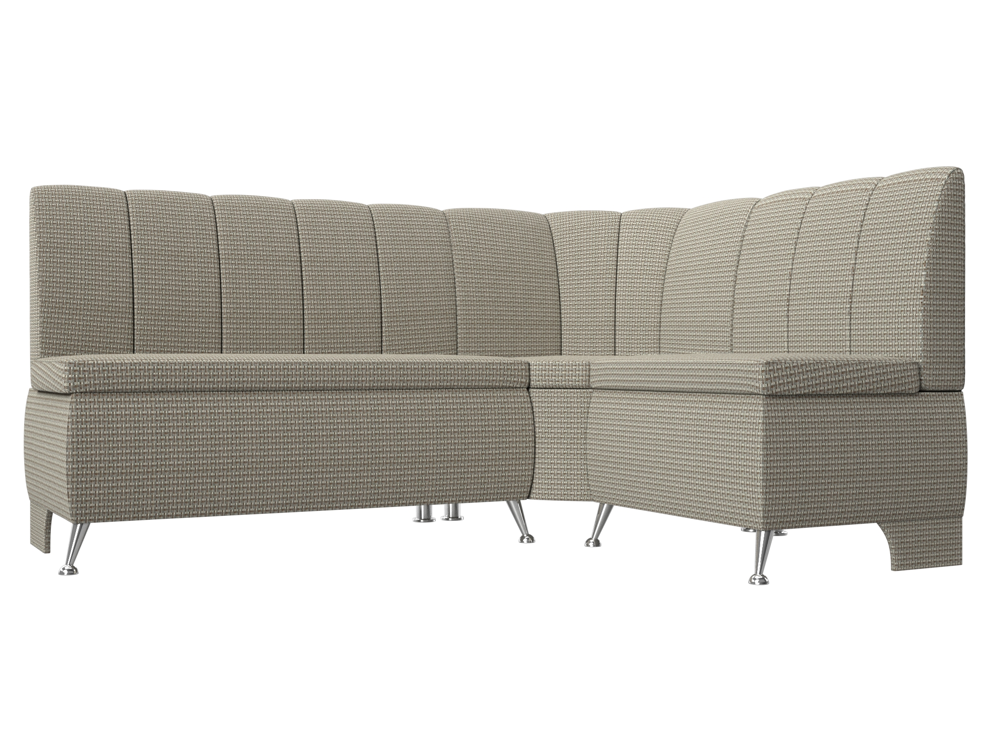 

Диван кухонный Лига Диванов Кантри правый угол 172х134х88, рогожка, корфу 02, Кухонный угловой диван Кантри правый угол