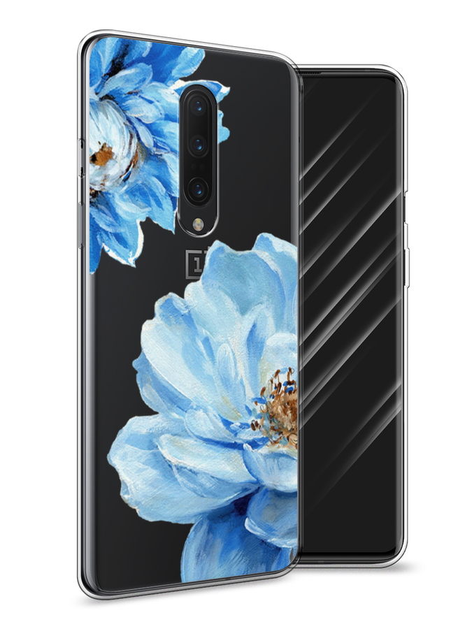 

Чехол Awog на OnePlus 8 / ВанПлас 8 "Голубые клематисы", Голубой, 151250-8