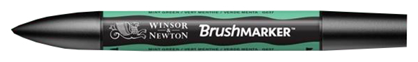 

Маркер спиртовой Winsor&Newton Brushmarker G637 зеленый мятный