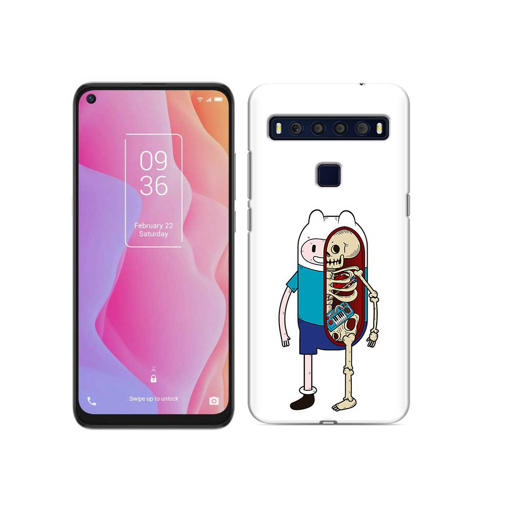 

Чехол MyPads Tocco для TCL 10L Финн скелет, Прозрачный, Tocco