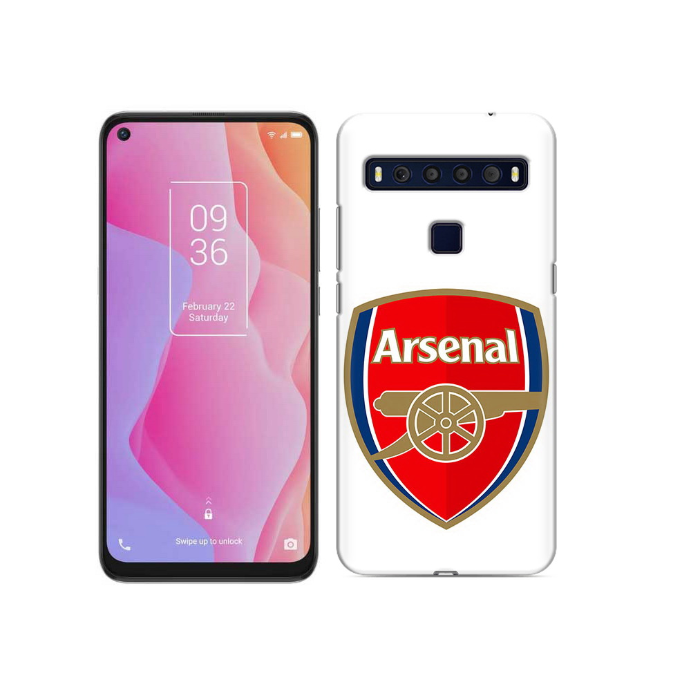 

Чехол MyPads Tocco для TCL 10L ФК Арсенал логотип, Прозрачный, Tocco