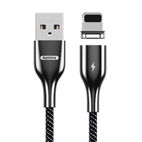 фото Кабель usb apple iphone lightning remax rc-158i <черный>