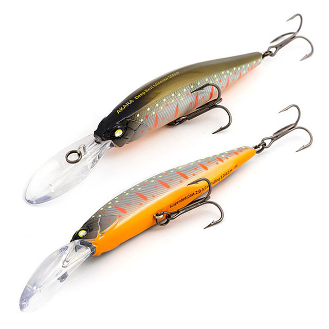 

AKARA Воблeр AKARA DEEP BEST MINNOW (Длина (мм) 100; Вес (гр.) 16 / A110), Серый;оранжевый;коричневый