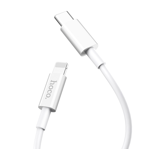 фото Кабель usb-c apple iphone lightning hoco x36 <белый>