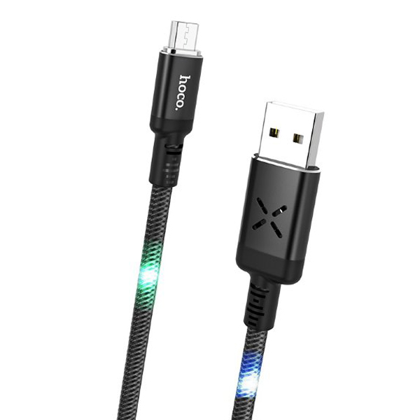 фото Кабель usb microusb hoco u63 <черный>