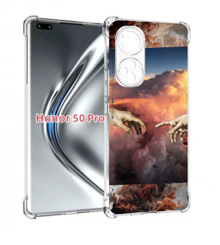 

Чехол бампер MyPads красивая-картина для Honor 50 Pro/Nov, Прозрачный, Tocco