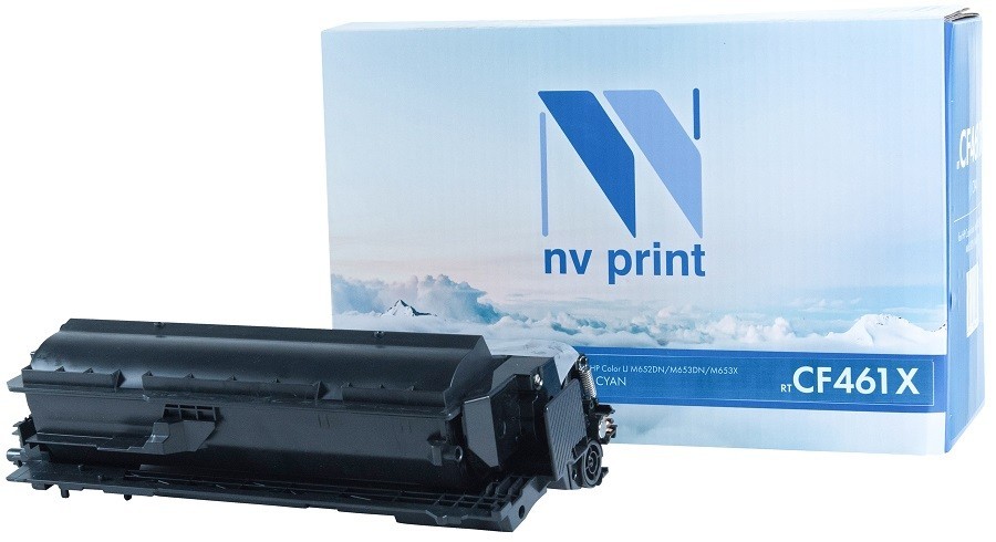 Картридж для лазерного принтера NV Print NV-CF461XC, голубой, совместимый